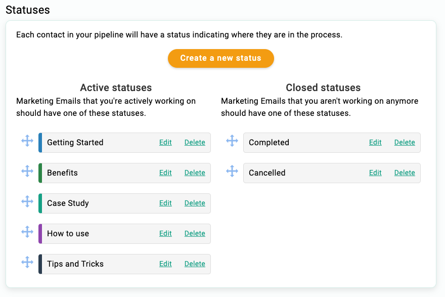 LACRM marketing pipeline example